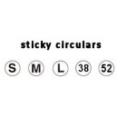 Circular Labels - flex instrijkmateriaal