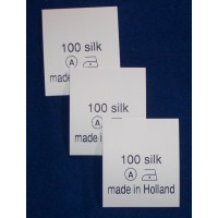Innaai Labels Wit Nylon 25x30 mm
