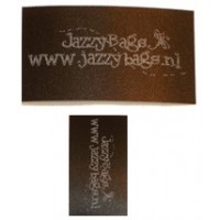 Innaai Labels Zwart Poly 75x25 mm